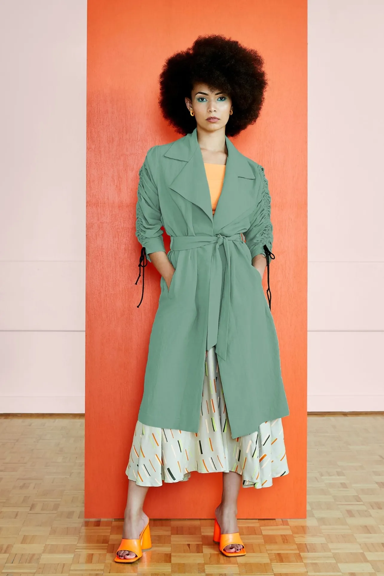 Women Melow par Mélissa Bolduc Gaugin Trench Coat