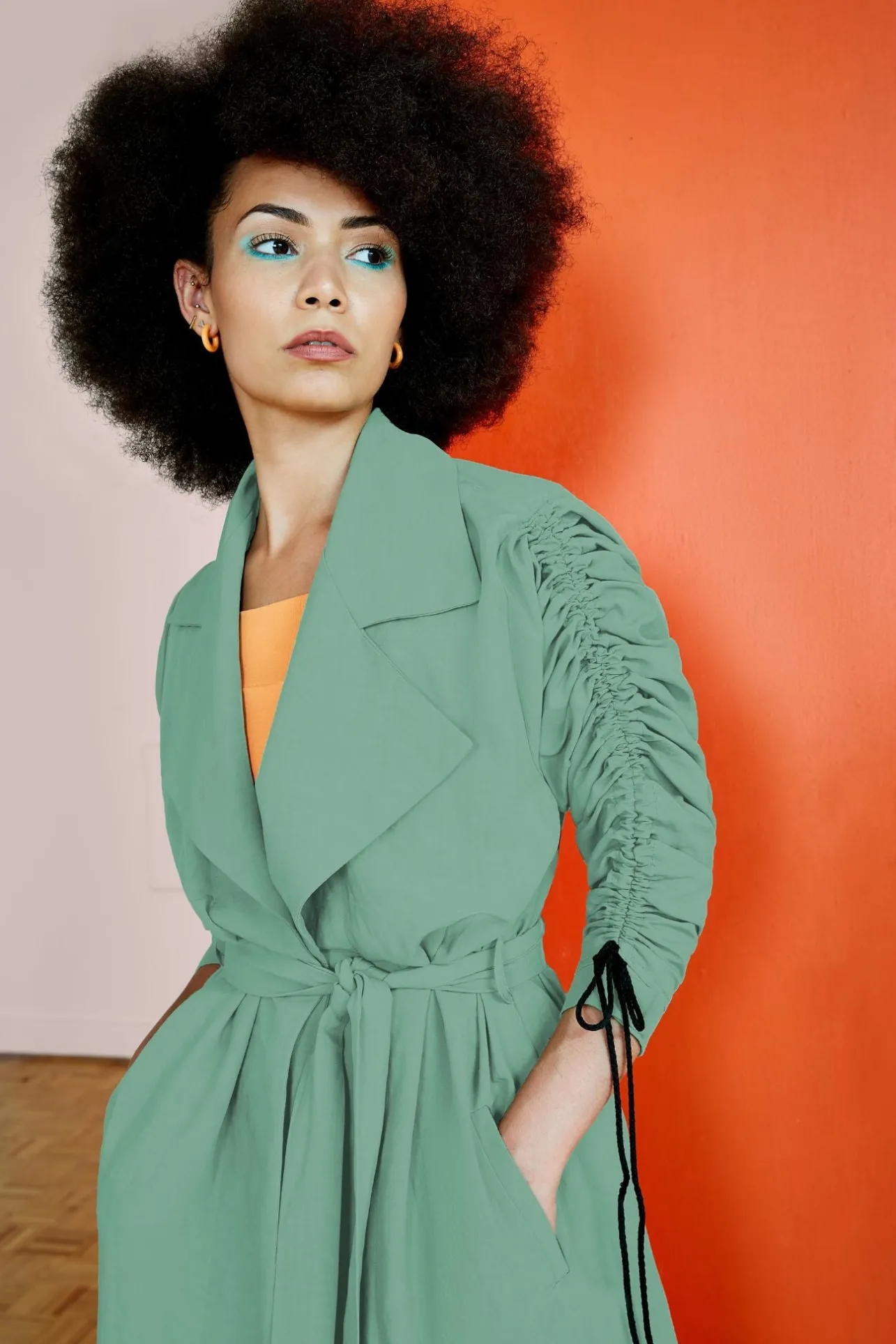 Women Melow par Mélissa Bolduc Gaugin Trench Coat